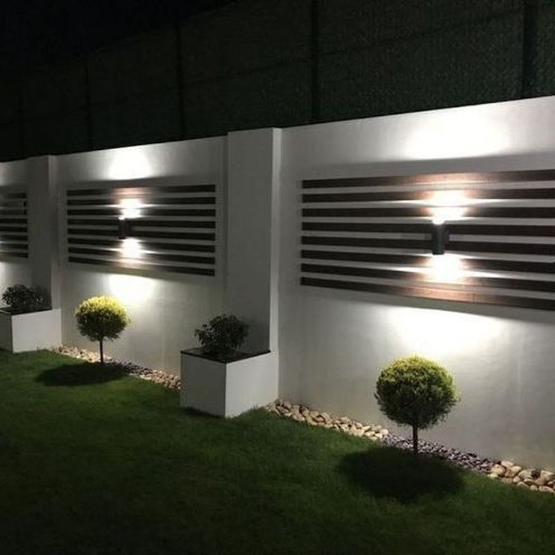 Fence Lighting Ideas