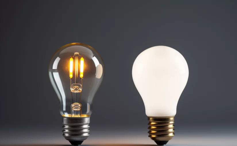 How to tell if a light bulb is led or incandescent?