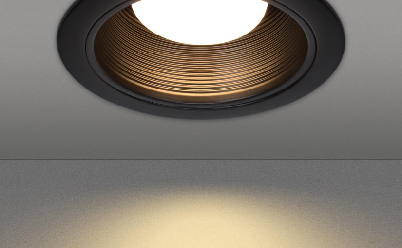 black recessed lighting