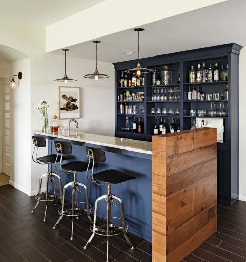 home bar lighting ideas