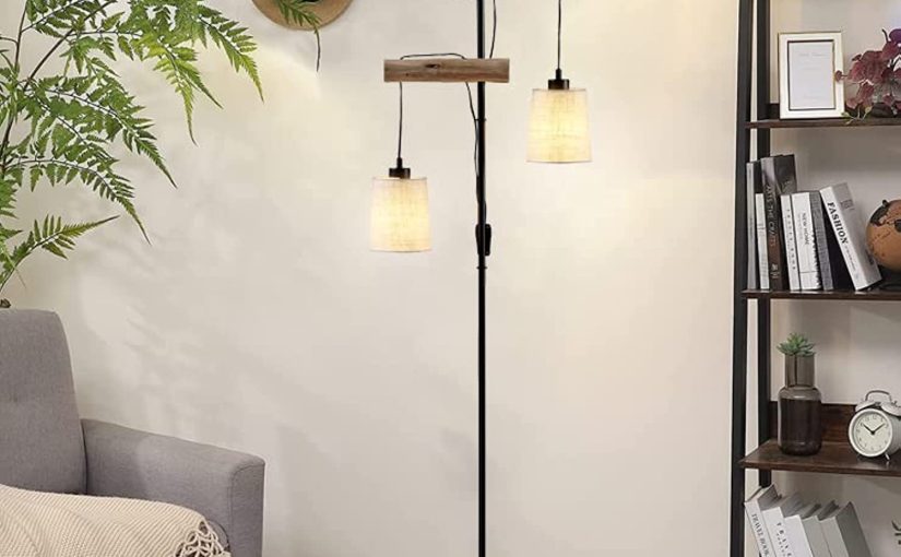 farmhouse floor lamp