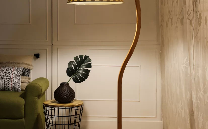 boho floor lamp