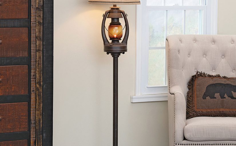 vintage floor lamp