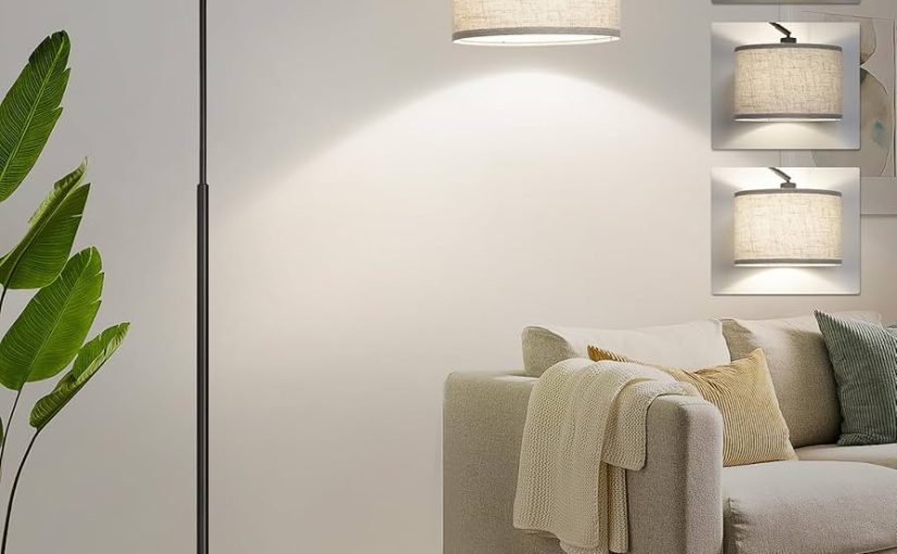 Illuminate Your Space: Floor Lamp with Dimmer and Pedal Guide