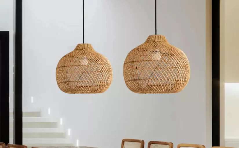 Rattan Light Pendant