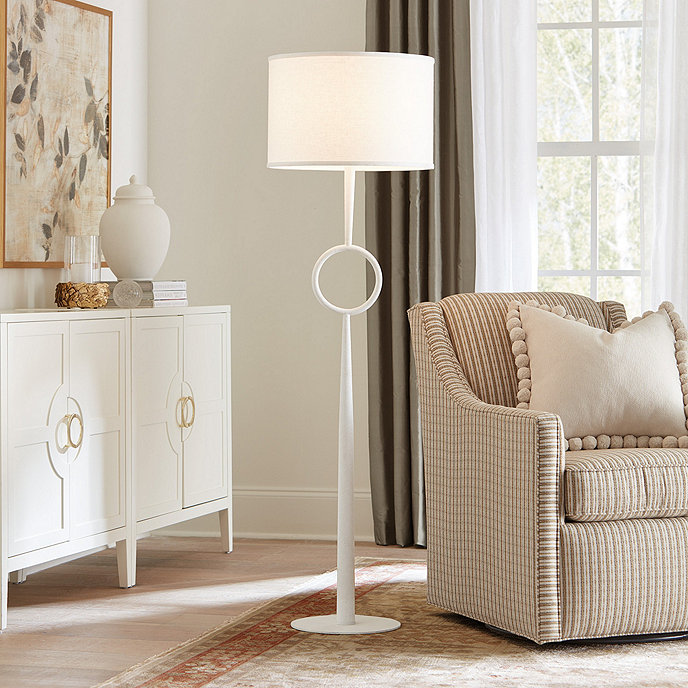 white floor lamps