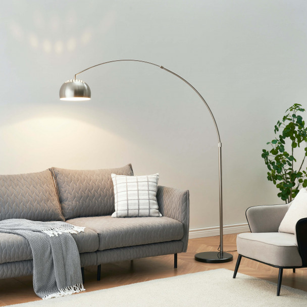 curved floor lamp