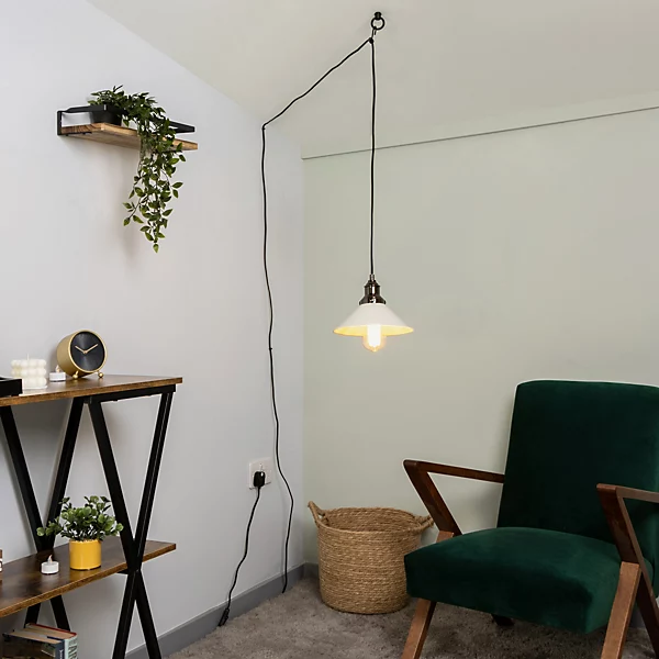 pendant light plug-in